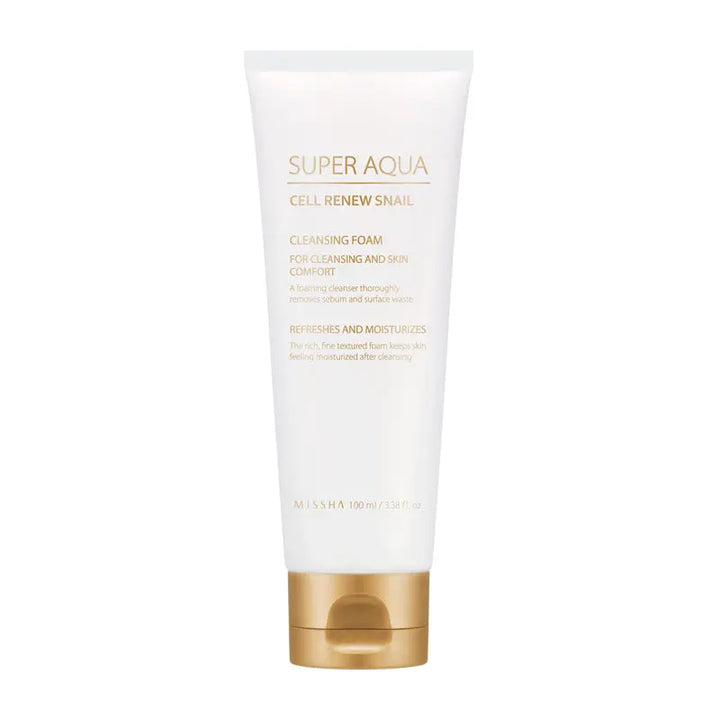 SUPER AQUA SNAIL CLEANSING FOAM 100ML