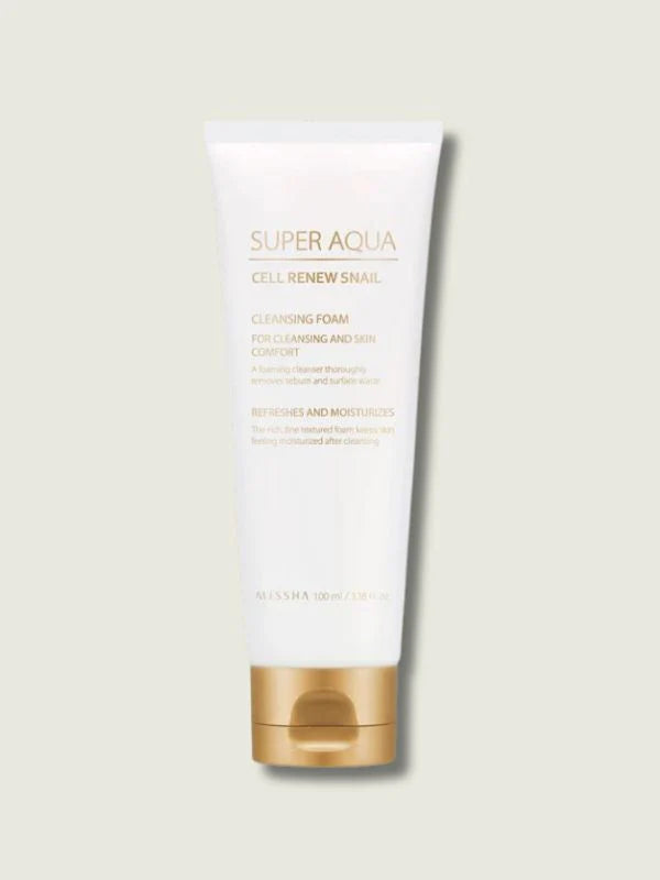 SUPER AQUA SNAIL CLEANSING FOAM 100ML