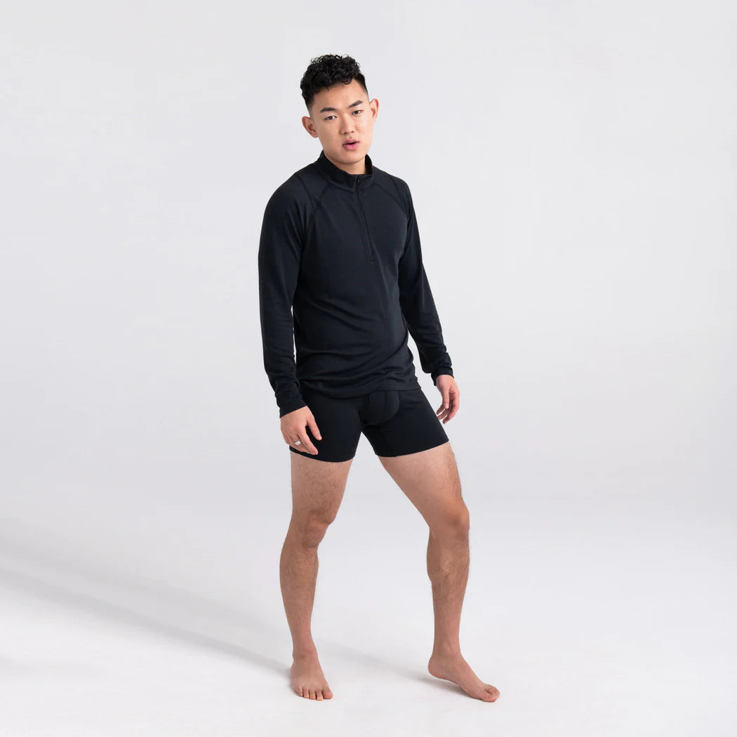 ROAST MASTER MID-WEIGHT LONG SLEEVE 1/2 ZIP