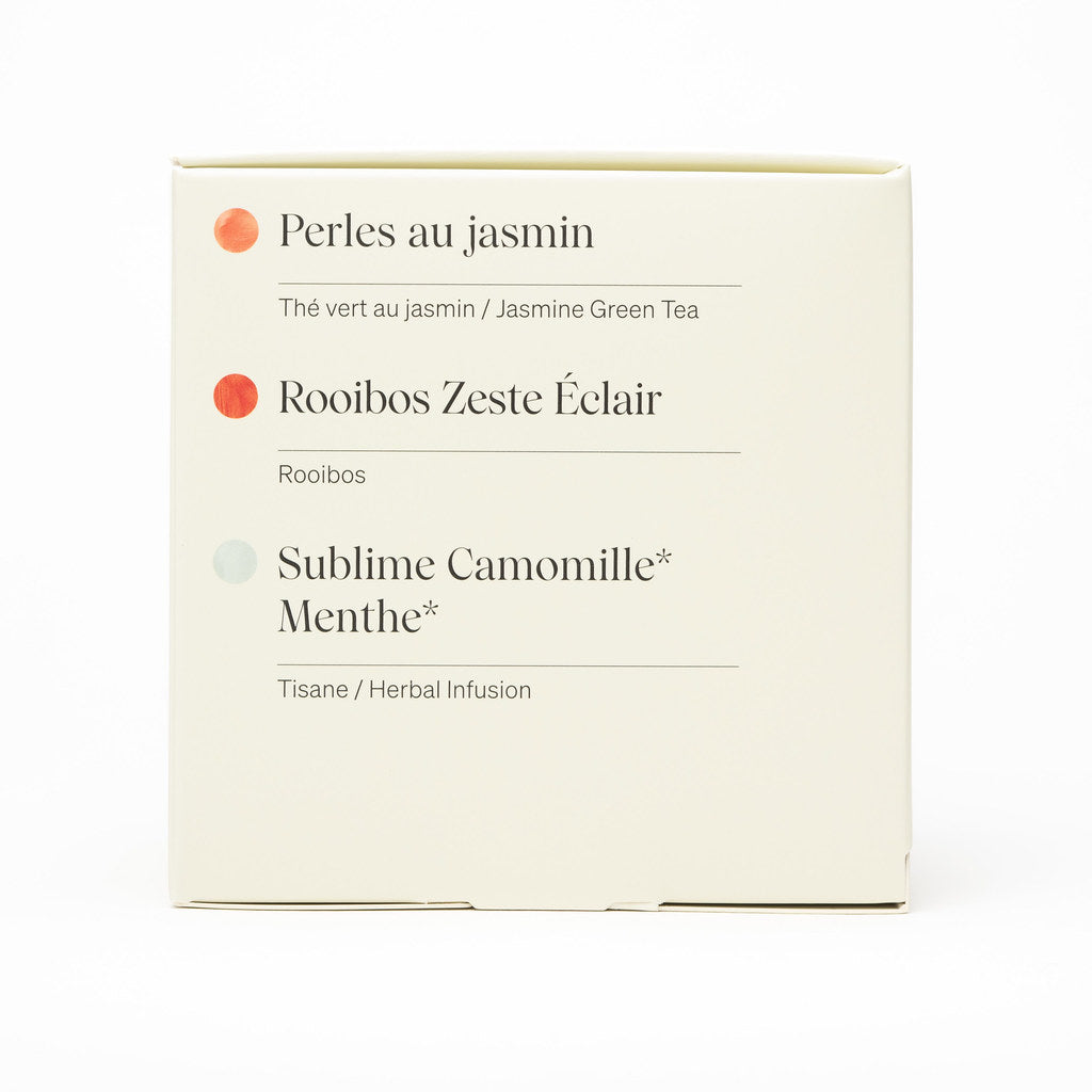 EXPLORATION (BOX OF 9 DIFFERENT TEABAGS)