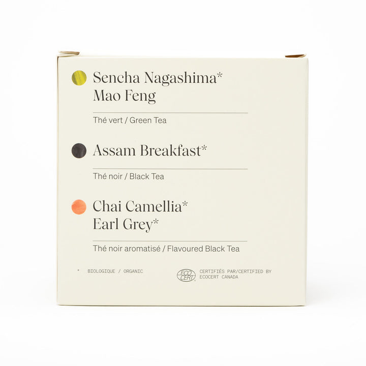EXPLORATION (BOX OF 9 DIFFERENT TEABAGS)