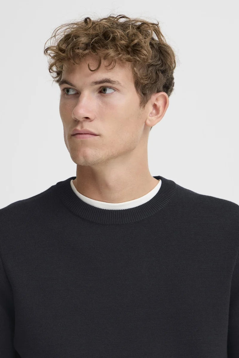 CFTHEO MILANO CREW KNIT "DARK NAVY"