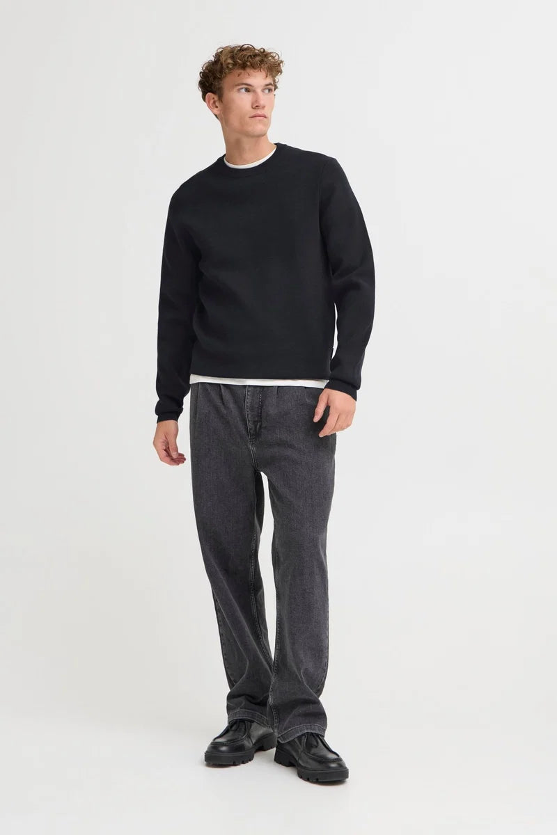 CFTHEO MILANO CREW KNIT "DARK NAVY"