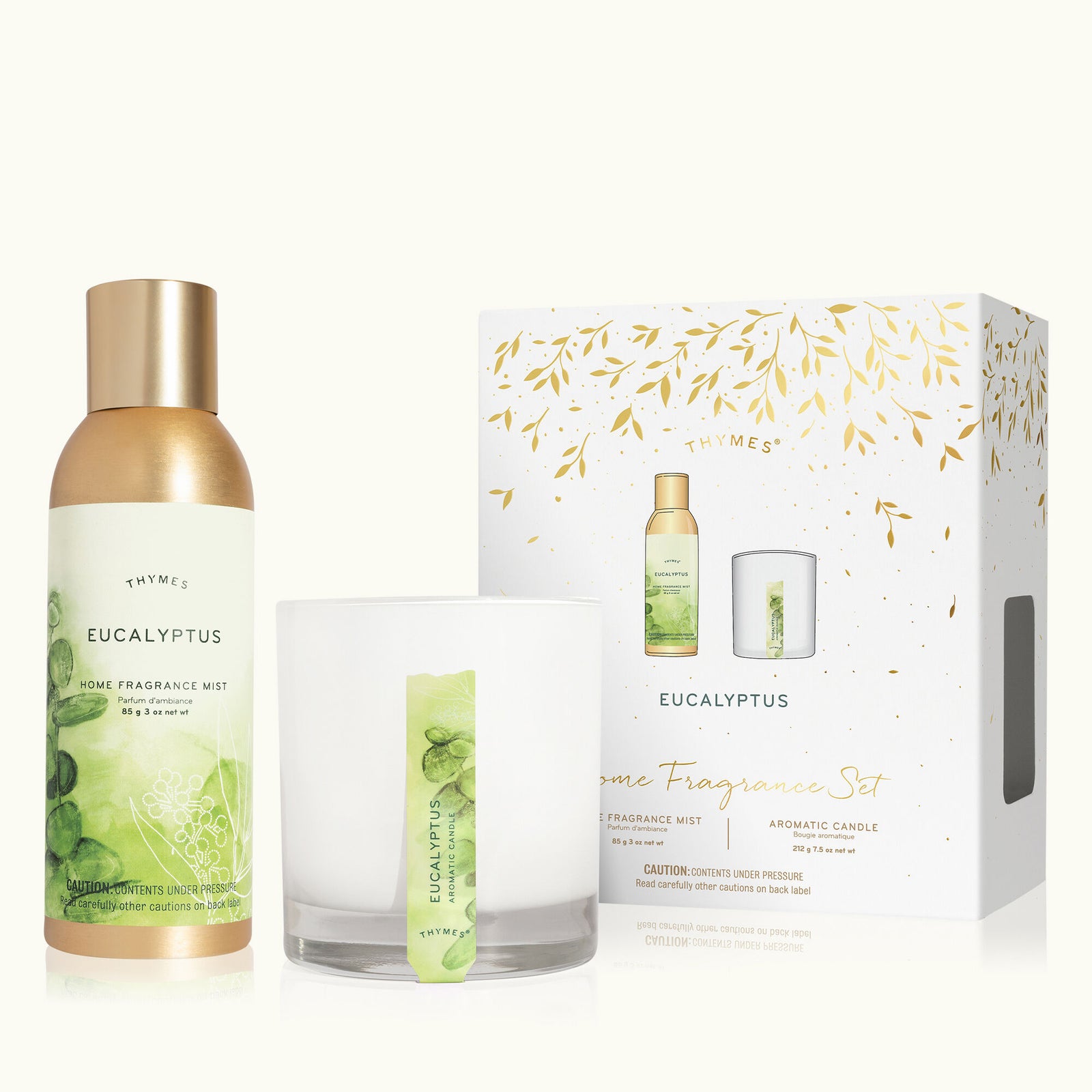THYMES EUCALYPTUS HOME FRAGRANCE SET