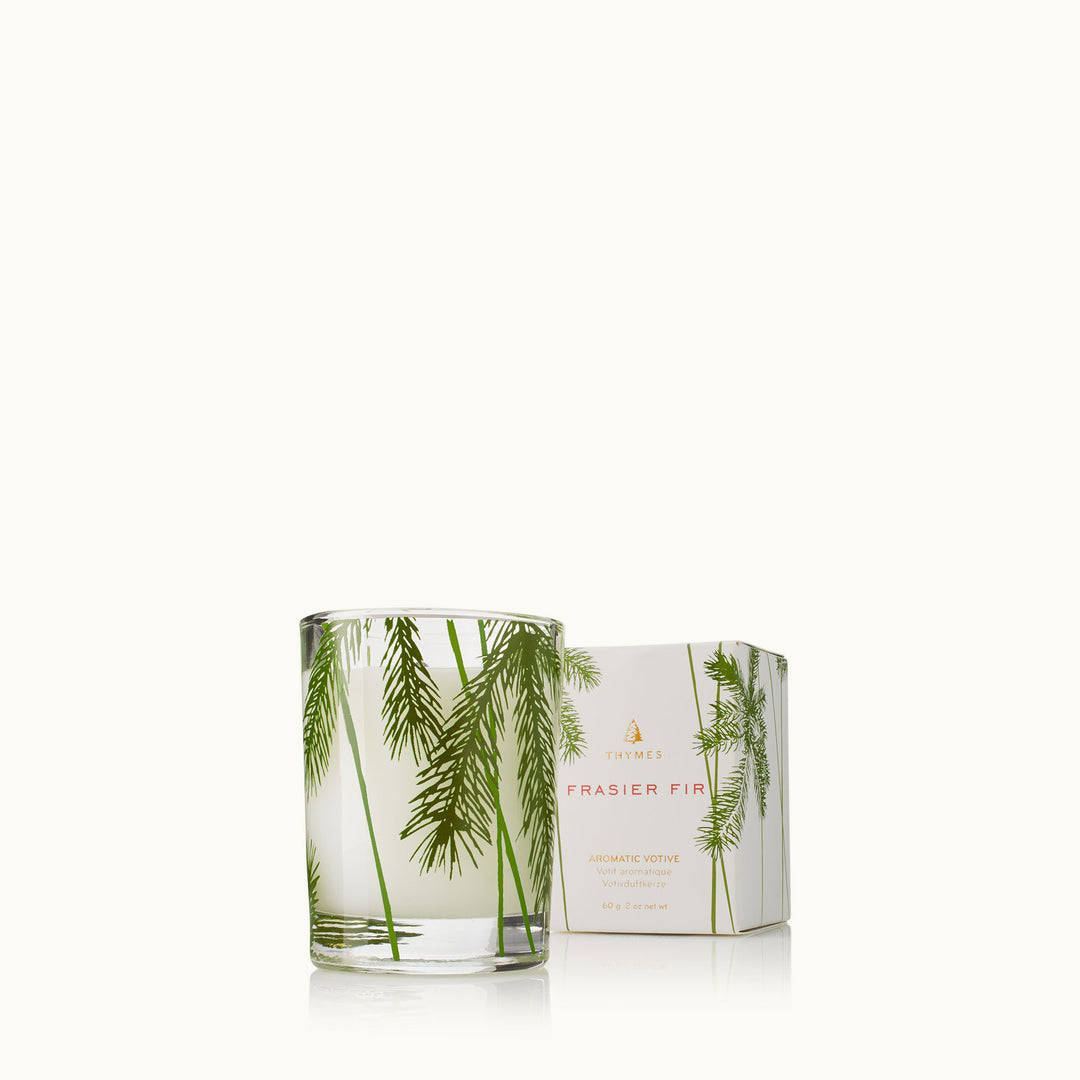 Thymes Frasier Fir Votive Candle Set