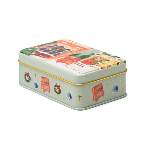 HOLIDAY 50Z CANDLE TIN - SWEET ORANGE & FIR