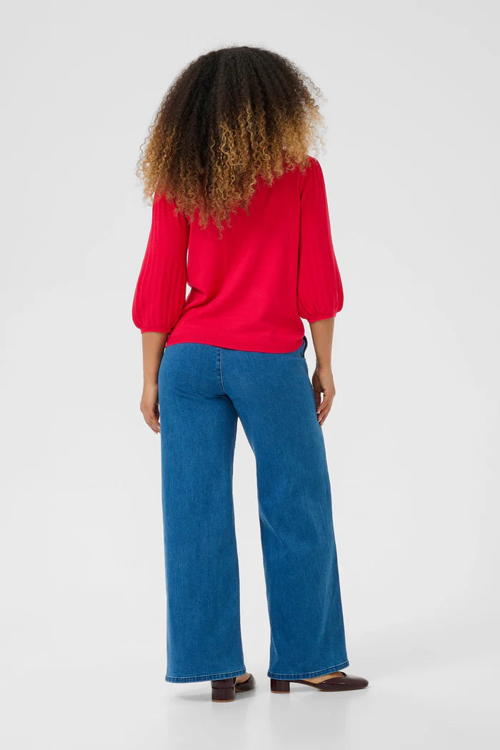 CRVILLEA PLEAT PULLOVER "TOREADOR"