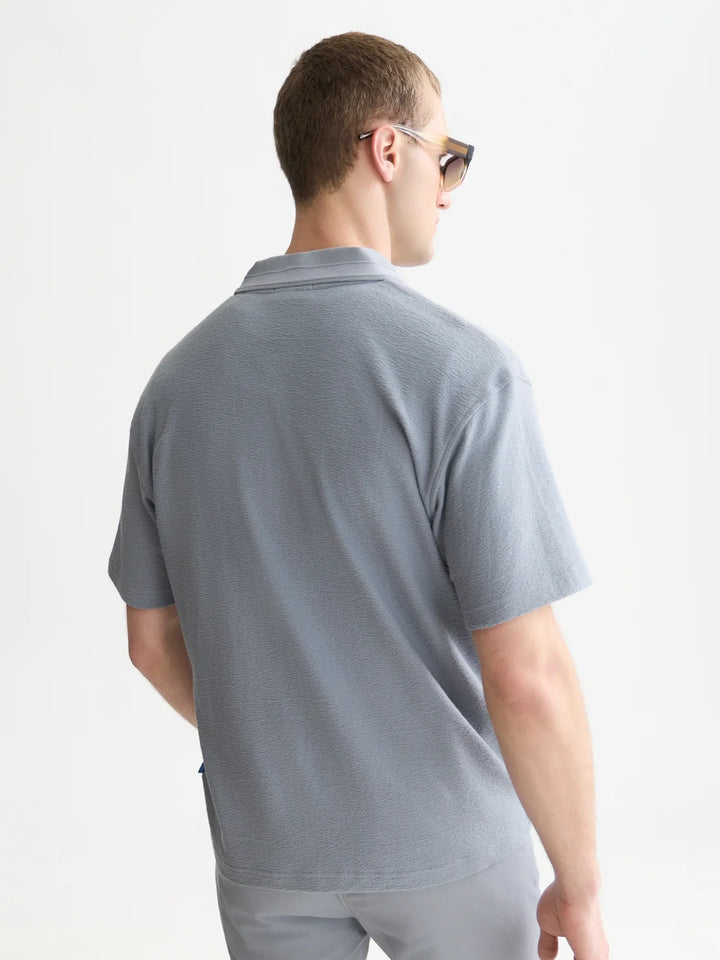 STRUCTURED RELAXED-FIT POLO "TRADE WINDS"