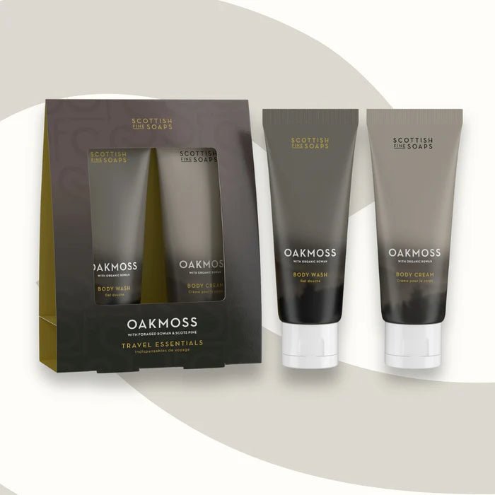 OAKMOSS TRAVEL ESSENTIALS (2X75ML TUBES)