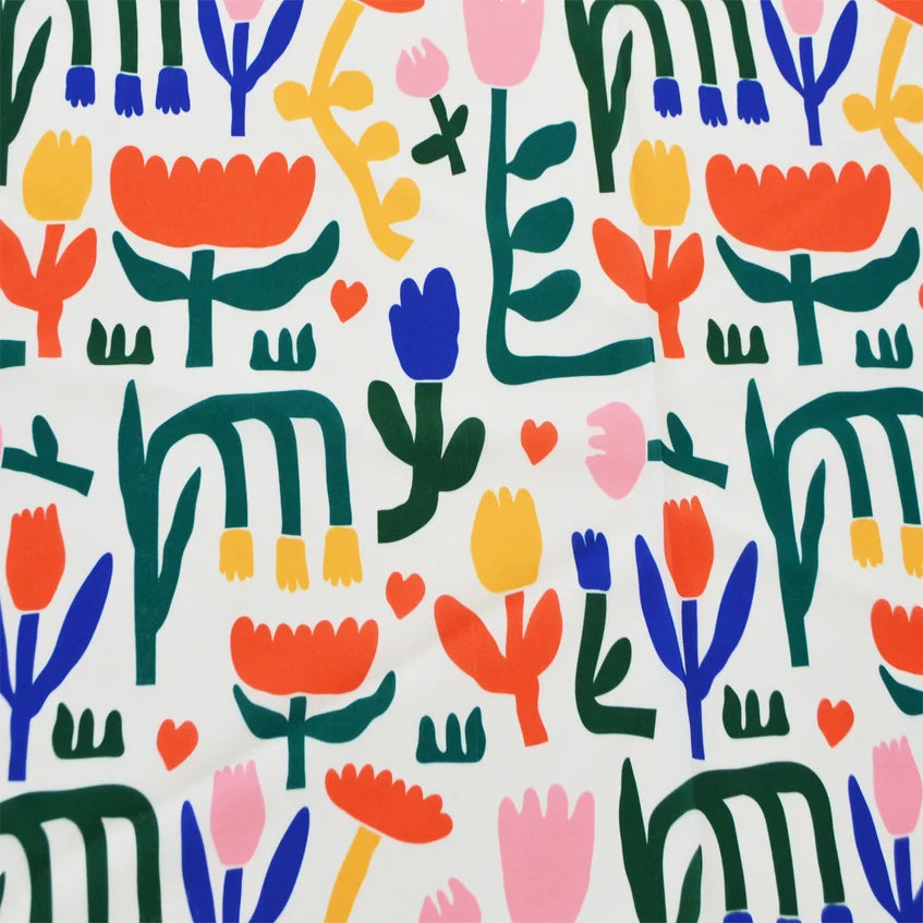 OUTDOOR TULIPS TABLECLOTH 137X182CM