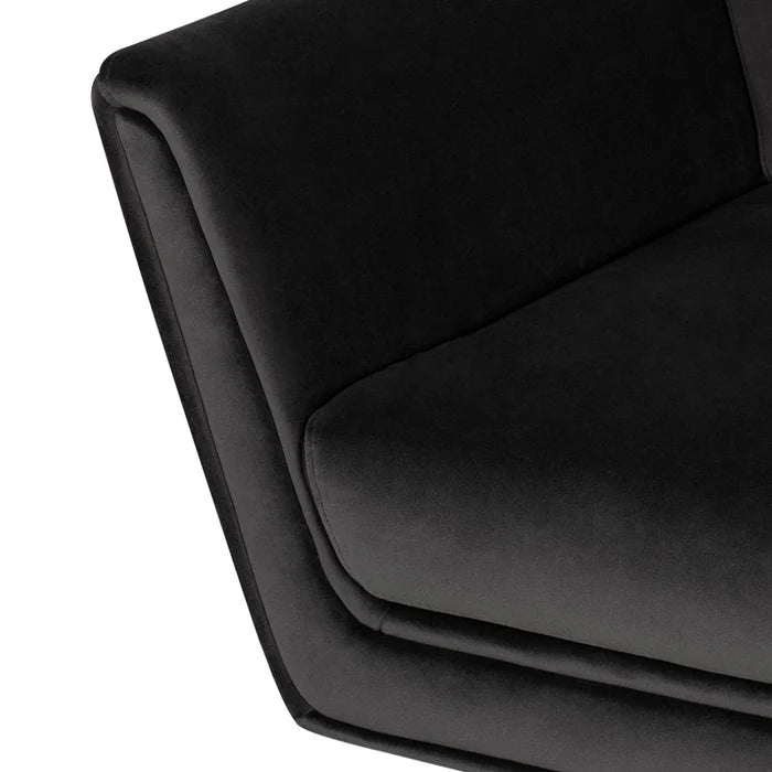 VANESSA OCCASIONAL CHAIR "BLACK"
