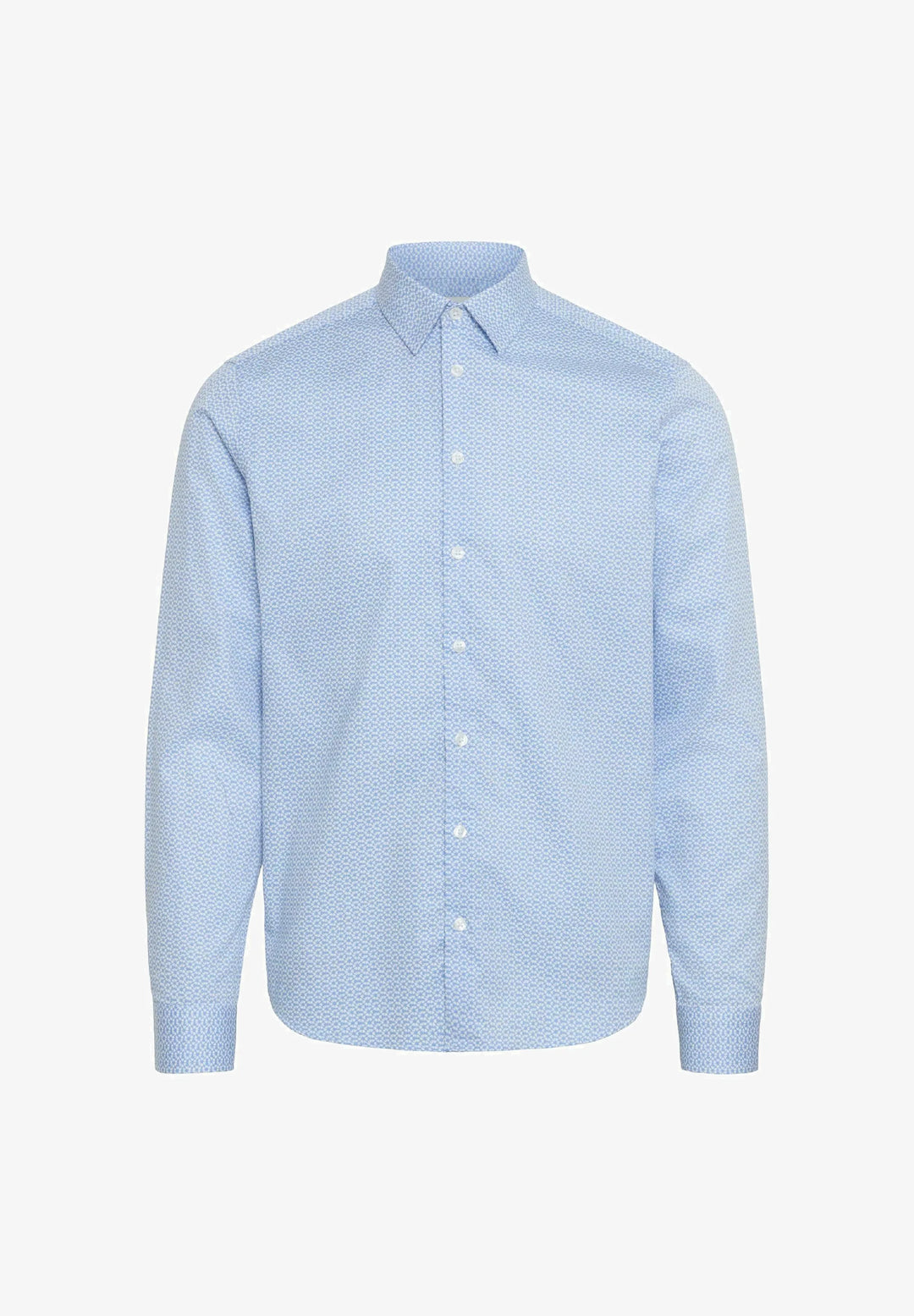 CFFRIDI LS FLORAL SHIRT "VISTA BLUE"