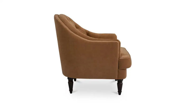 PANDORA ACCENT CHAIR PERFORMANCE FABRIC "GINGER"