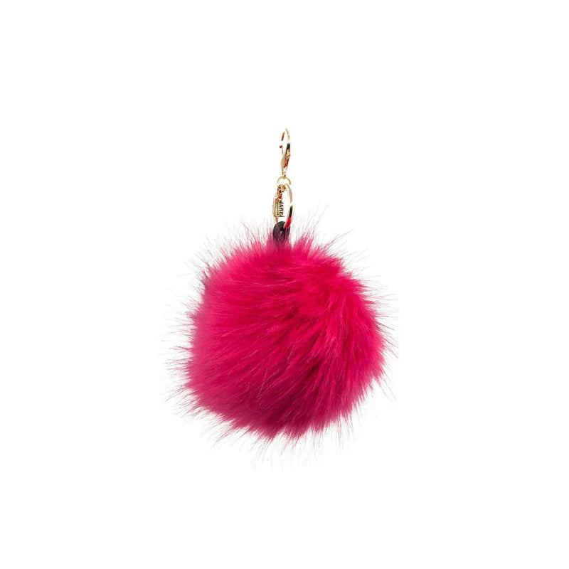 FAUX SINGLE POM - WATERMELON