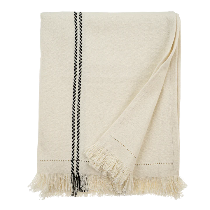 MONTCLAR SATIN WEAVE THROW