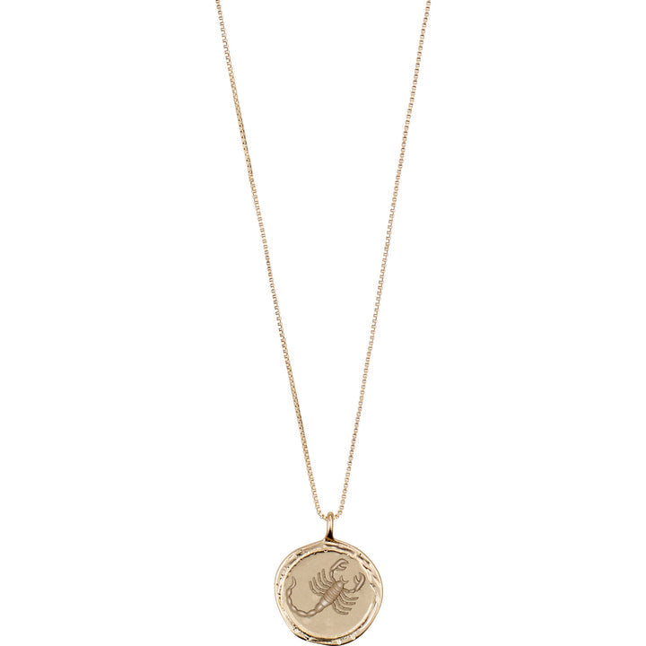 Scorpio Horoscope Necklace "Gold"