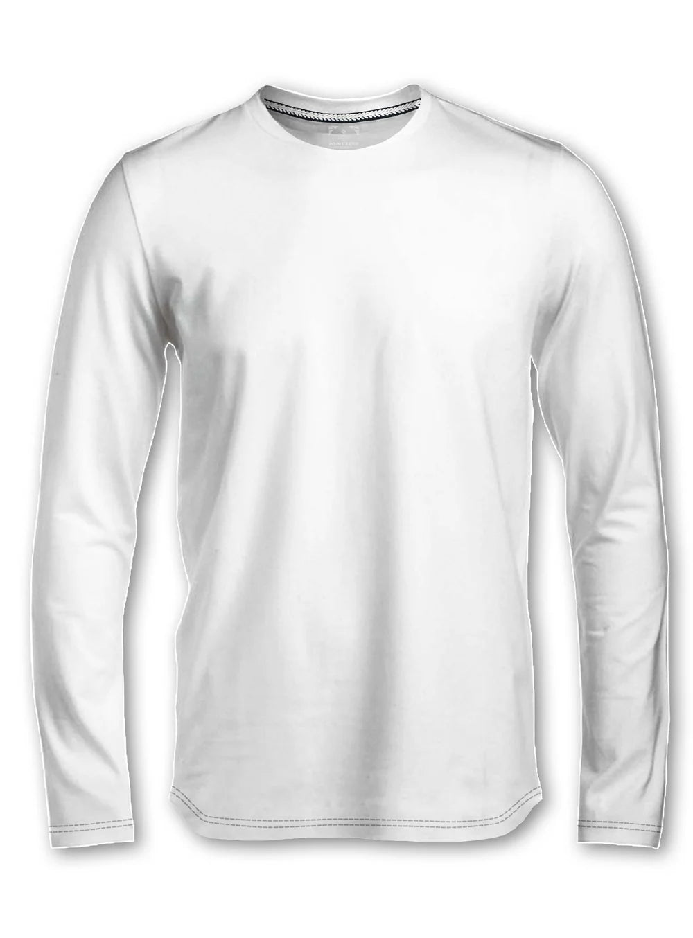 KEL LONG SLEEVE BASIC COTTON CREWNECK SHIRT