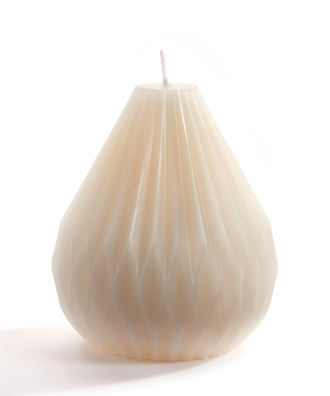 PARRAFIN CANDLE ORIGAMI - WHITE