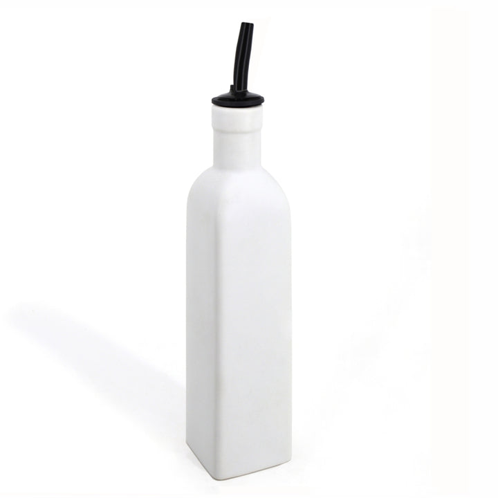 PARK WEST OIL/VINEGAR BOTTLE 16OZ "WHITE"