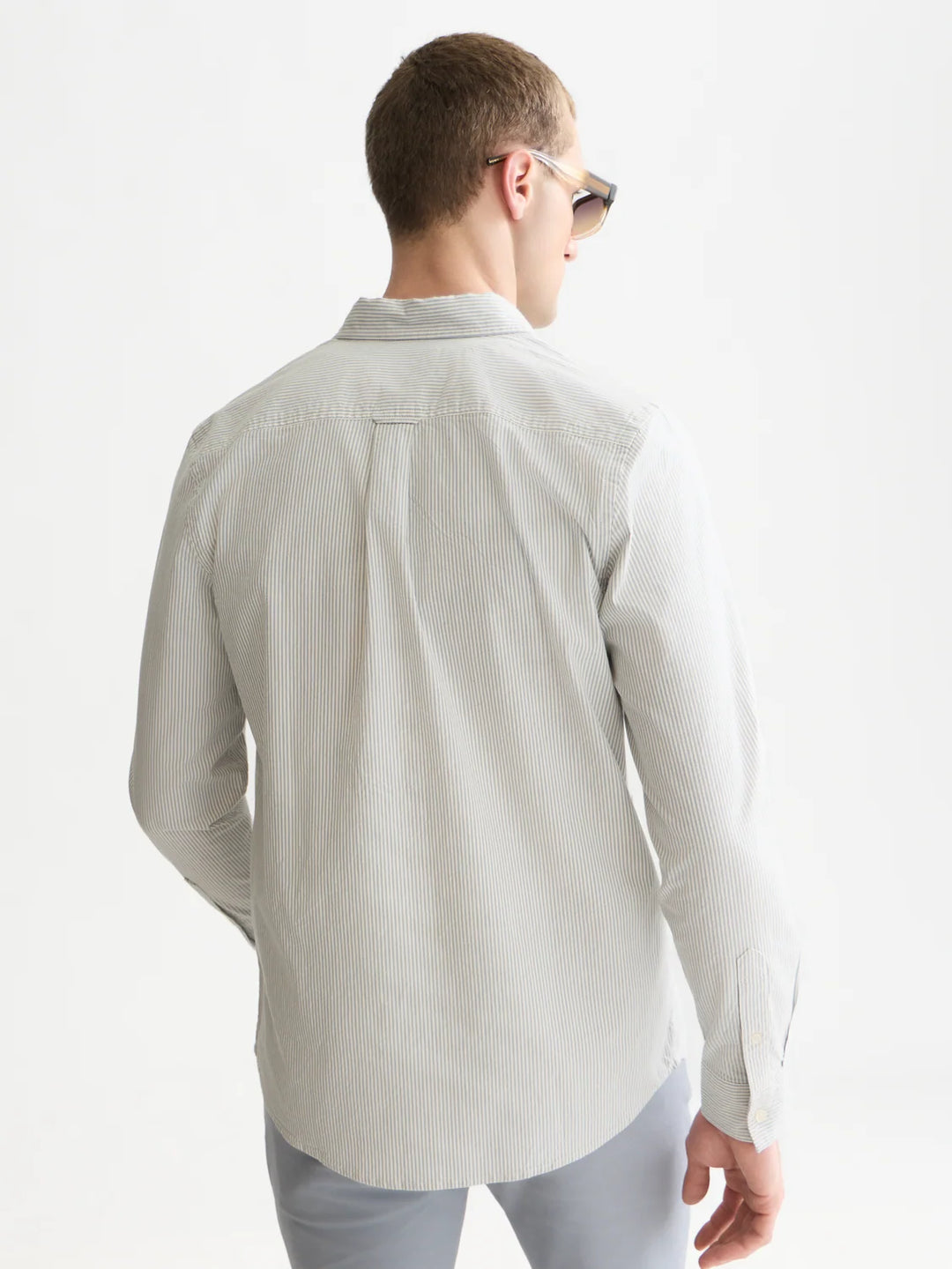 SEASONAL CORE OXFORD STRIPED SHIRT "TRADEWINDS STRIPE"