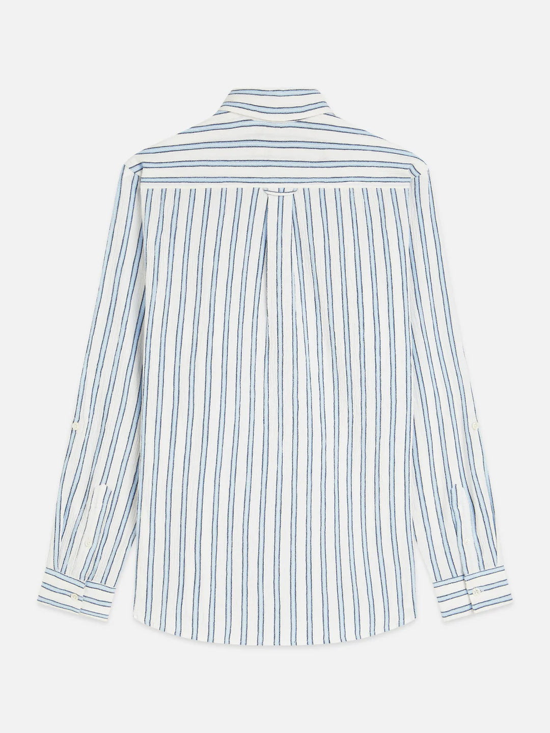 STRIPED CRINKLE TEXTURE SHIRT "WINDSURFER STRIPE"
