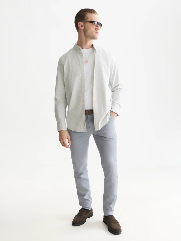 SEASONAL CORE OXFORD STRIPED SHIRT "TRADEWINDS STRIPE"