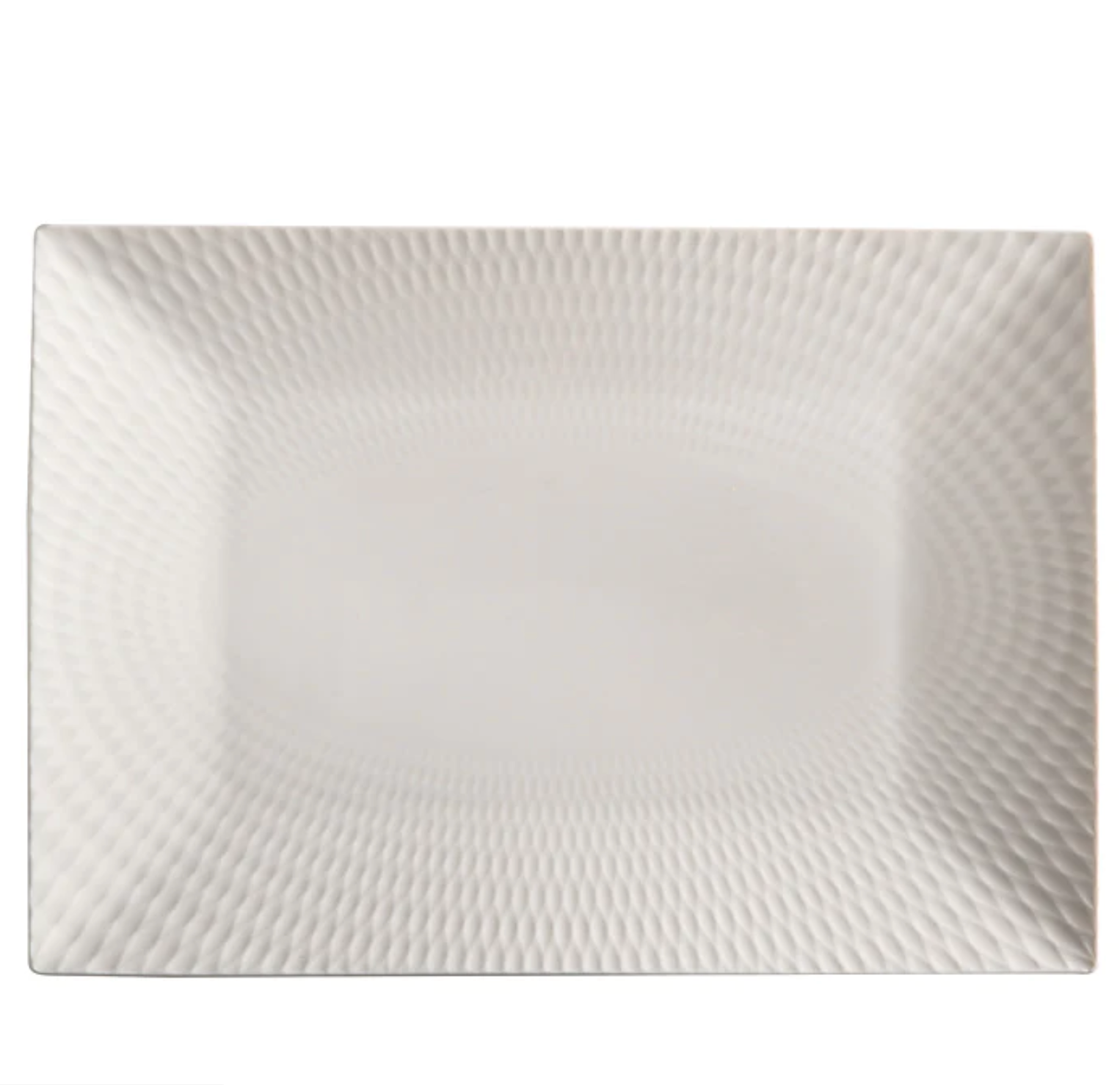 Maxwell & Williams White Basics Diamonds Rectangular Platter 25x18cm