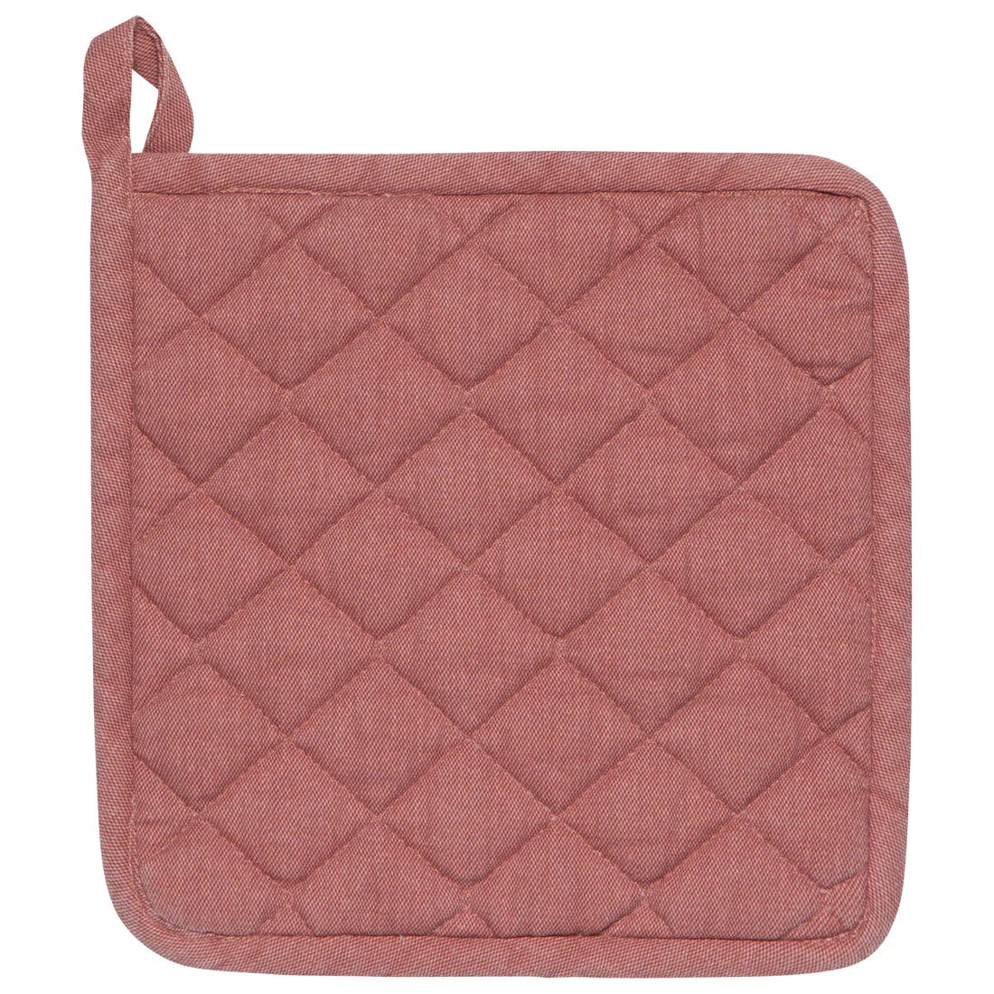 DANICA STONEWASH POT HOLDER CANYON ROSE