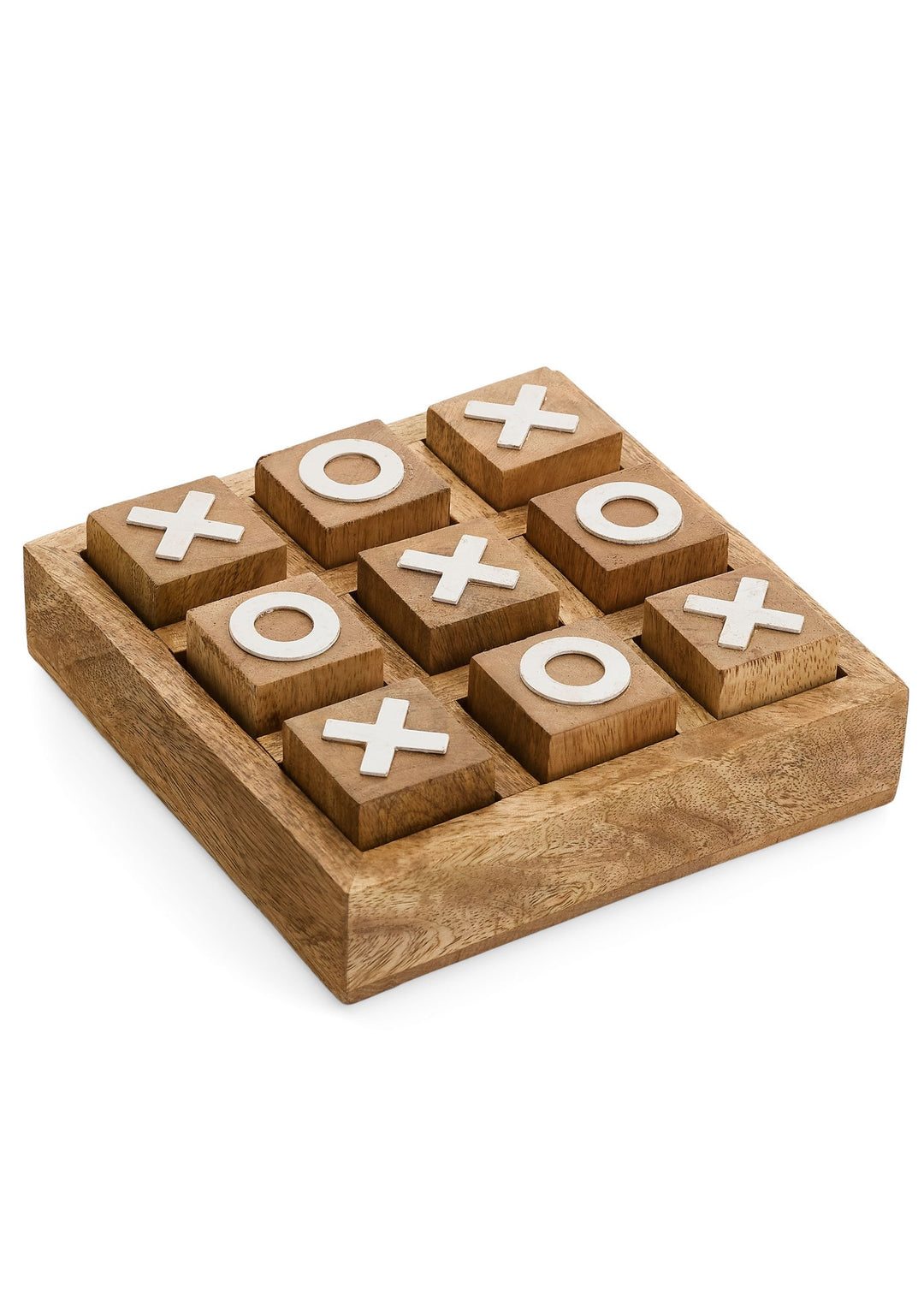 DECO TIC TAC TOE MANGO WOOD NATURAL