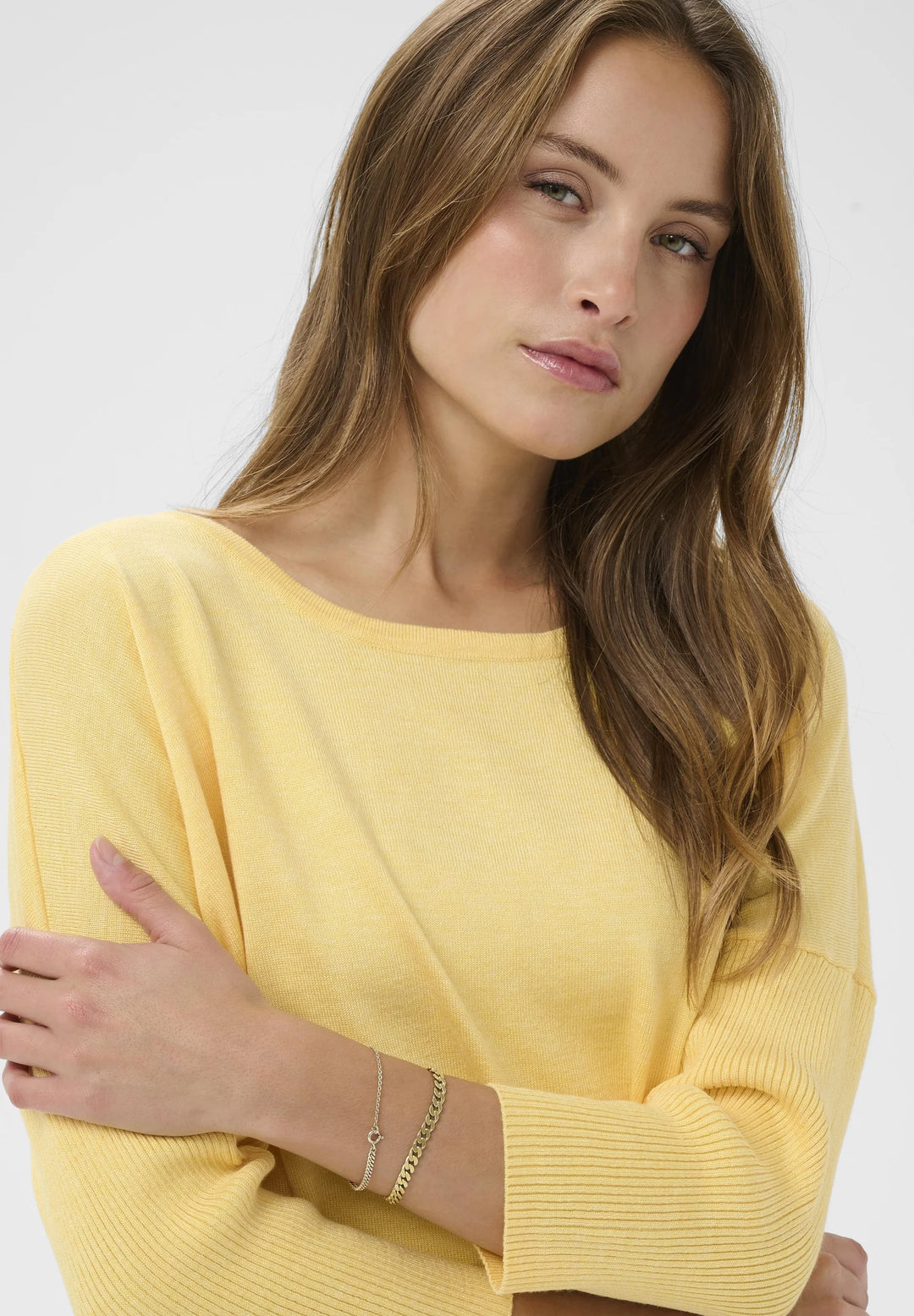 MILASZ PULLOVER "LEMON DROP MELANGE"