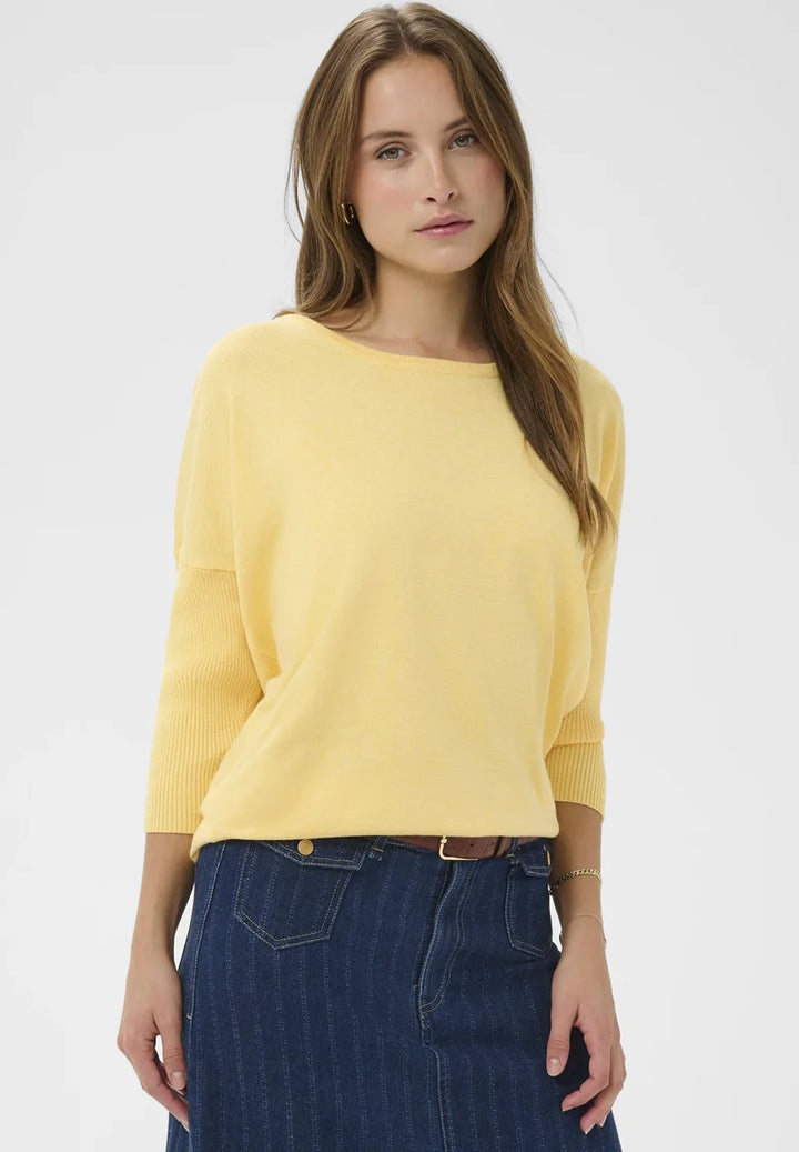 MILASZ PULLOVER "LEMON DROP MELANGE"