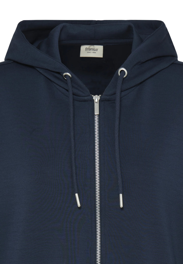 FRAURORA ZIP-UP SWEATSHIRT "NAVY BLAZER"