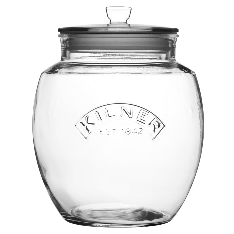 Universal Push-Top Storage Jar