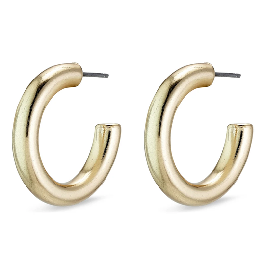 Pilgrim Maddie Small Hoops Gold Plated