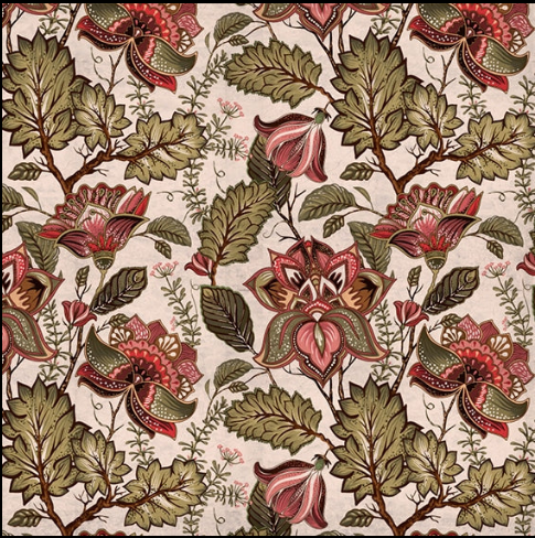 Adama Alma Jacobean Vinyl Rug 120x180cm