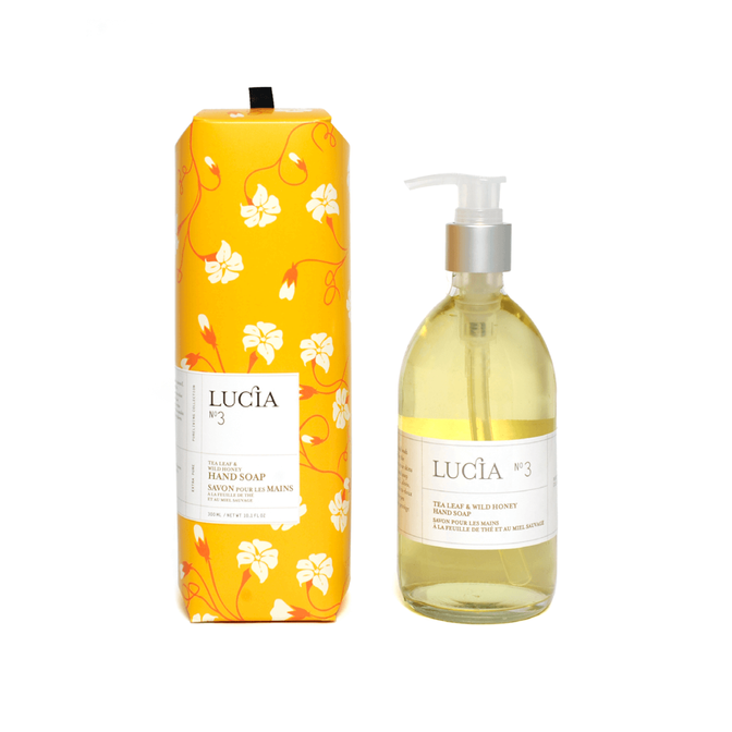 Lucia N°3 Tea Leaf & Wild Honey Hand Soap
