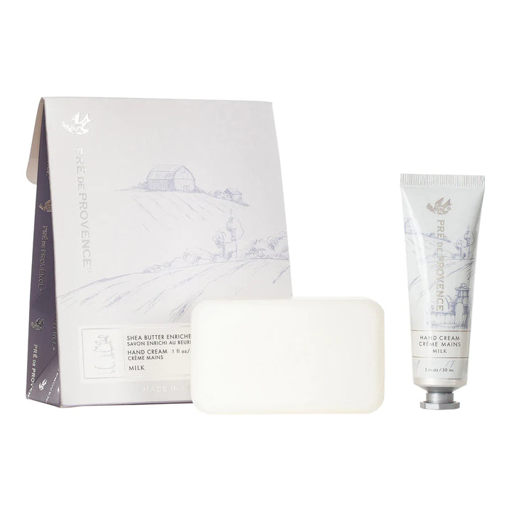 Soap & Hand Cream Gift Set - Milk
