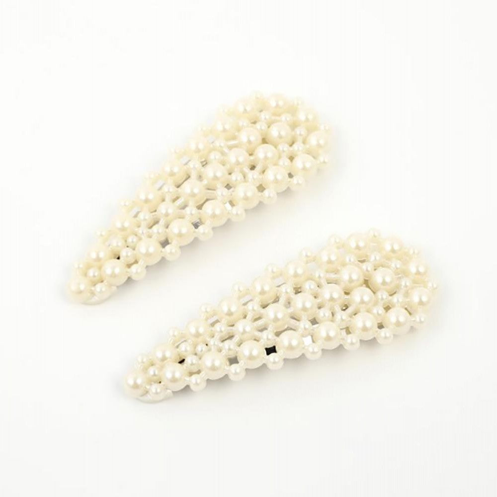 Pearlesque Barrette Set