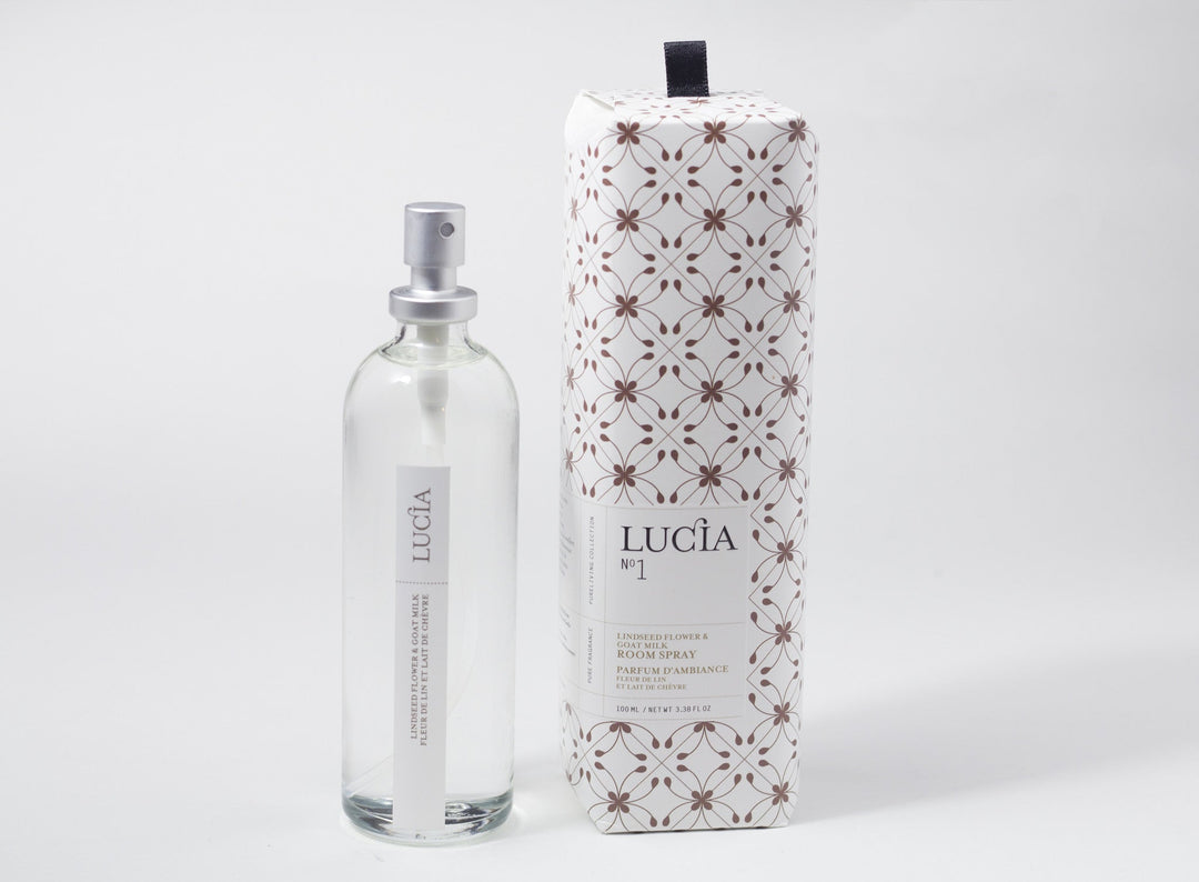 Lucia N°1 Linseed Flower & Goat Milk Room Spray