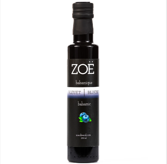 Zoe Blueberry Infused White Balsamic Vinegar