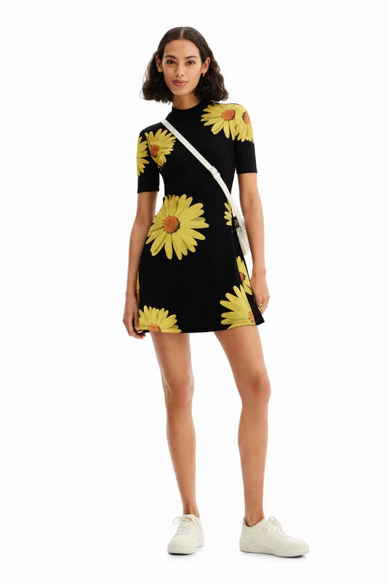 DESIGUAL M. CHRISTIAN LACROIX SHORT DAISY DRESS