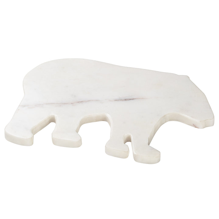 Marble White Bear Cheese Serving Board
