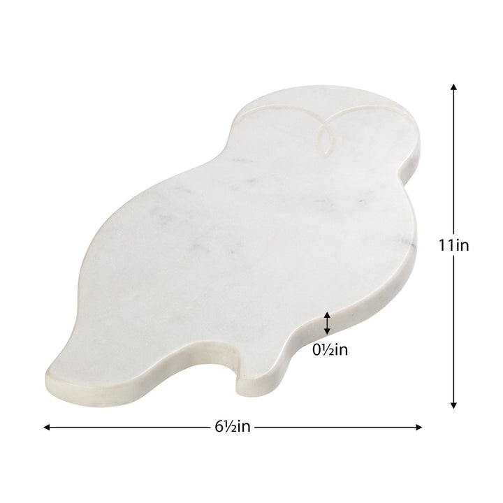 Marble Owl Cheese Serving Board