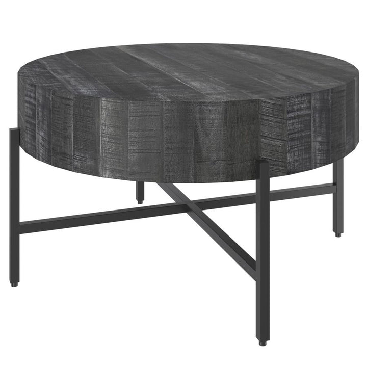 Blox Round Coffee Table Grey
