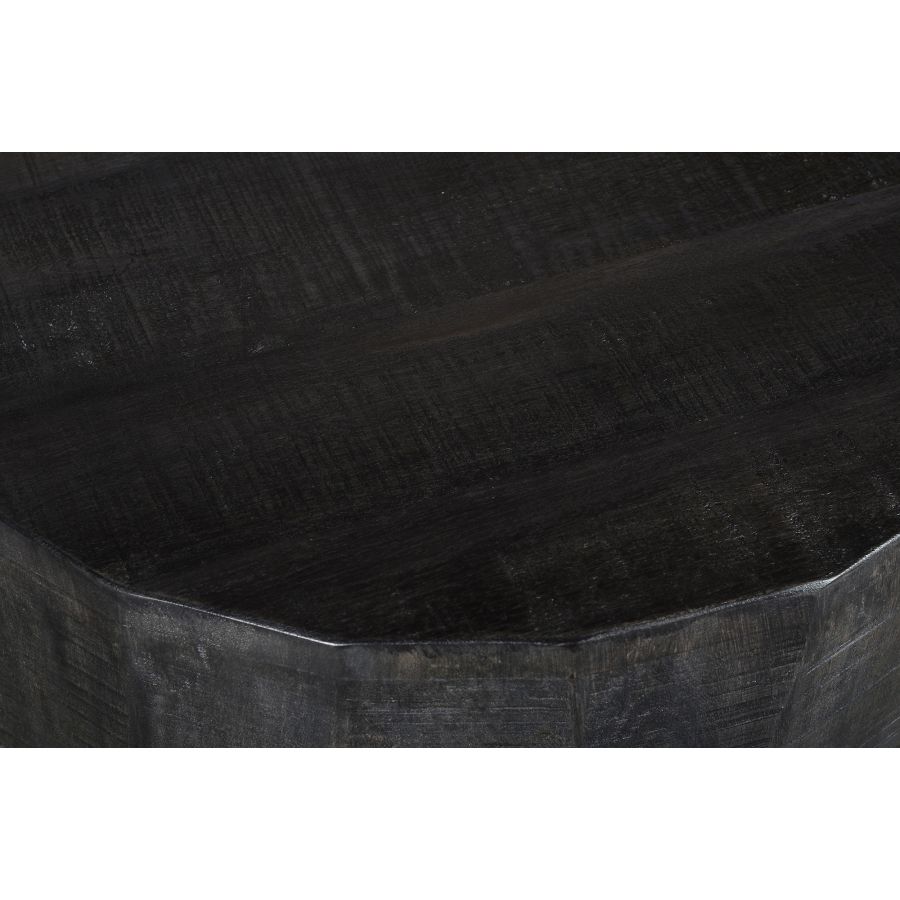 WORLDWIDE Table basse ronde Blox en gris