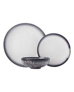 MAXWELL & WILLIAMS GRANITE CAVIAR - DINNERWARE SET