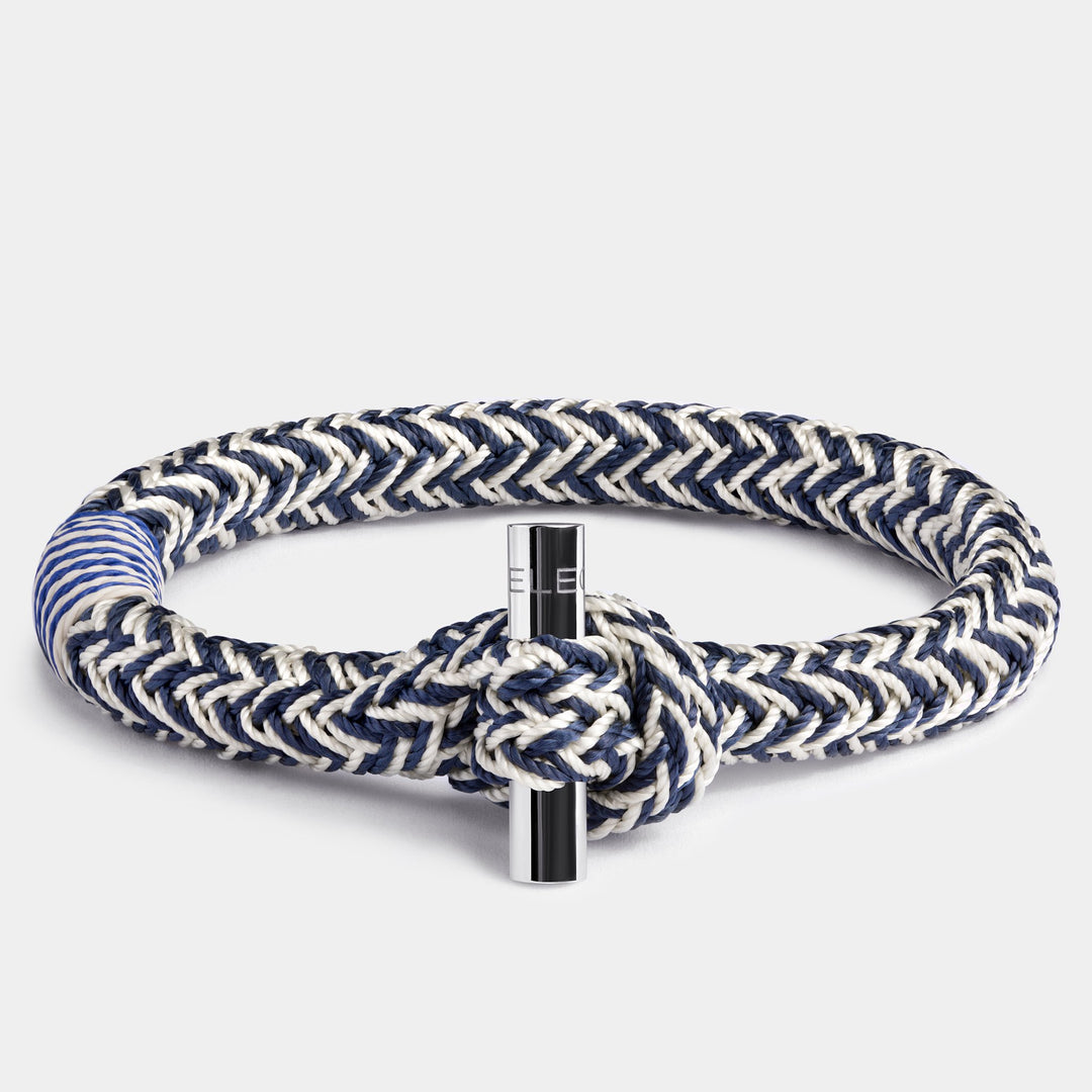 Elegatto Keel Nautical Blue Bracelet Large