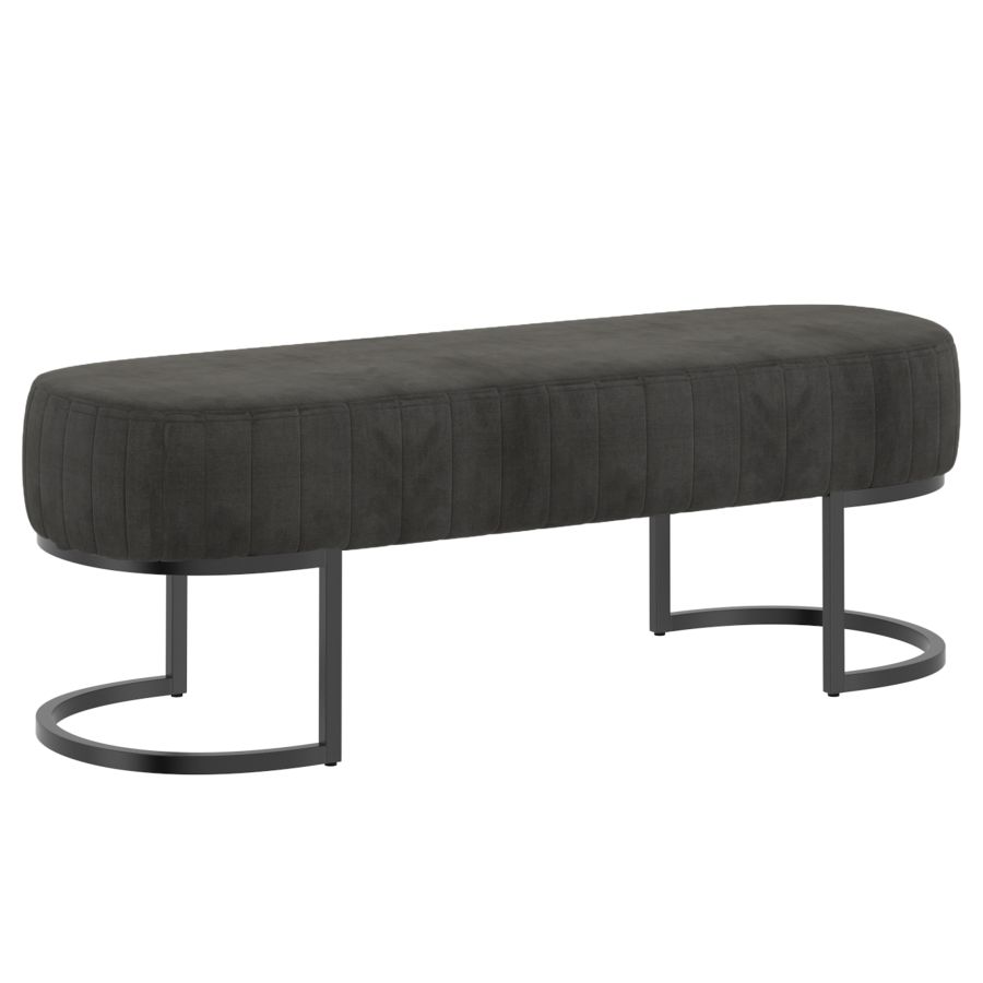 CAPRESE BENCH VINTAGE CHARCOAL/BLACK