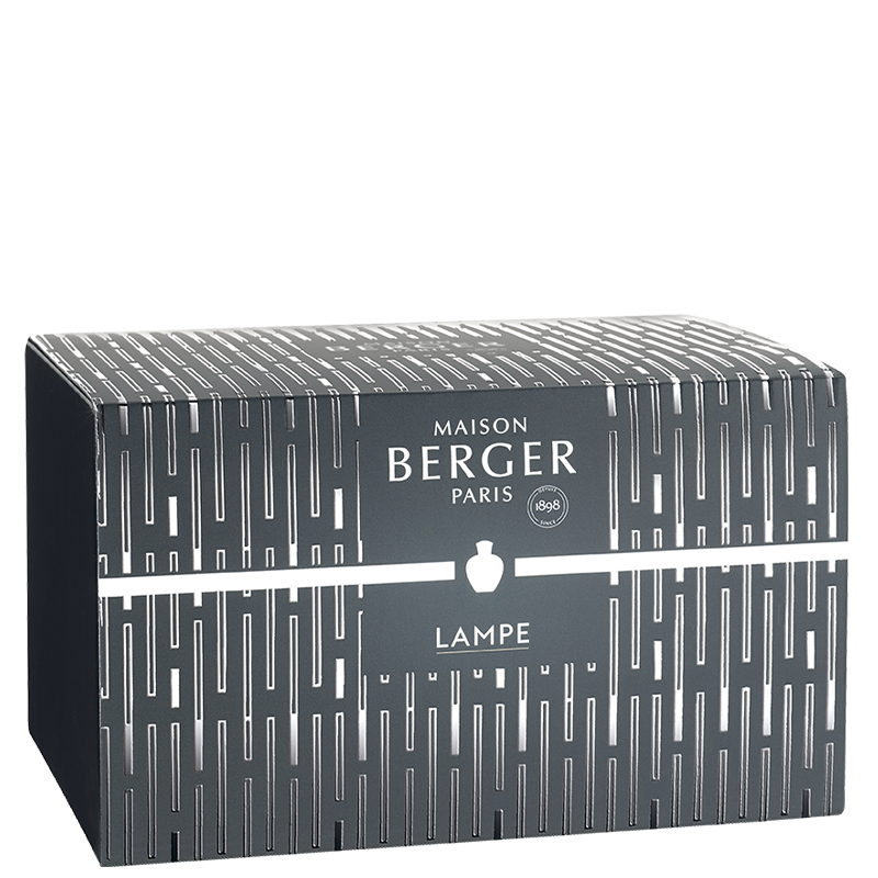 Maison Berger Paris Amphore, lampe noire, coffret cadeau avec figue douce
