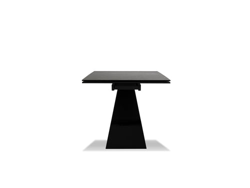 MOBITAL THE W DOUBLE EXTENSION DINING TABLE SLATE GREY